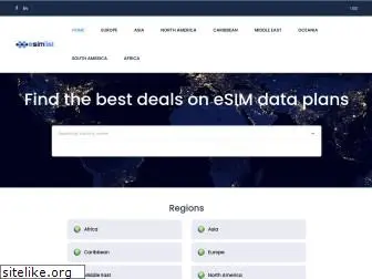 esimlist.com
