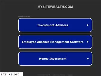 https://mysitewealth.com